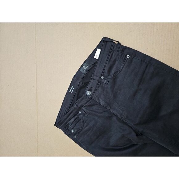 Adriano Goldschmied Women’s 26 Reg BLACK The Prima Cigarette Leg Jeans - Picture 6 of 12